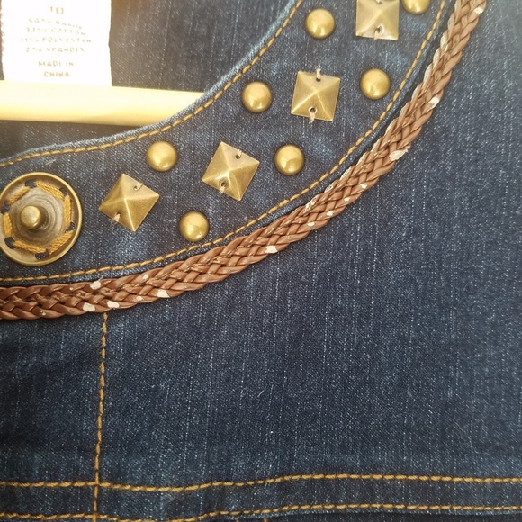 Ruby Rd | Studded Denim Jacket - Picture 4 of 7
